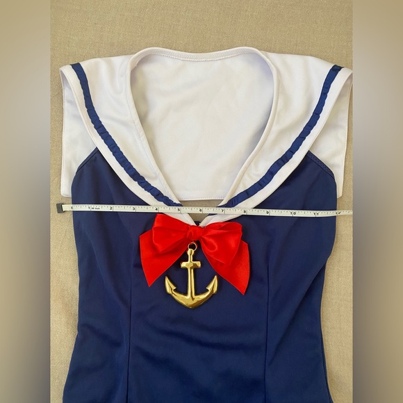 Leg Avenue Sweetheart Sailor Costume Dress - Picture 3 of 8